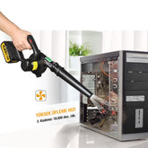 CAT DX91B 18Volt Profesyonel Devir Ayarlı Üfleyici + 5 Parça Aksesuar (Akü Dahil Değildir) - Onivias